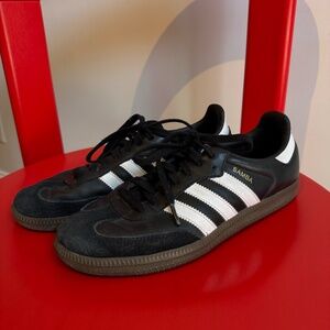 Adidas Samba OG Sneakers – Classic Black/White/Gum